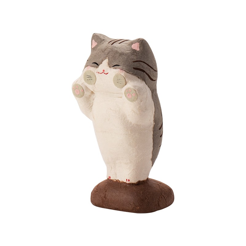 Longhutang cat figurine in elegant packaging for gifts