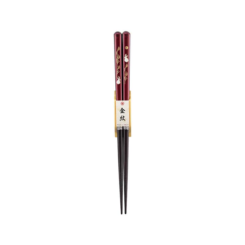 Handcrafted Japanese solid wood chopsticks set with eco-friendly features.
