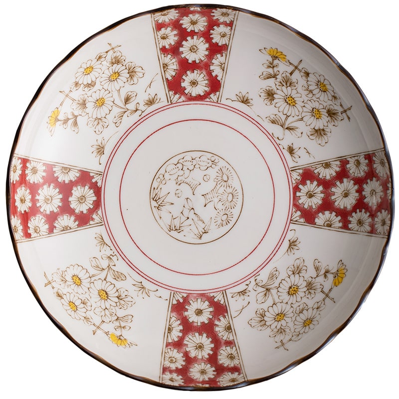 Artistic Renfeng flower plate set for stylish home dining