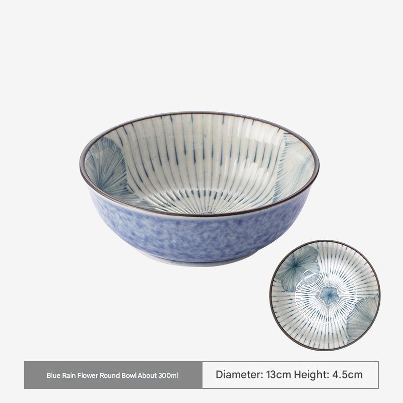 Elegant Japanese Tableware Set - Handcrafted Ceramic Plates & Bowls