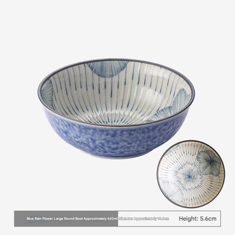 Elegant Japanese Tableware Set - Handcrafted Ceramic Plates & Bowls