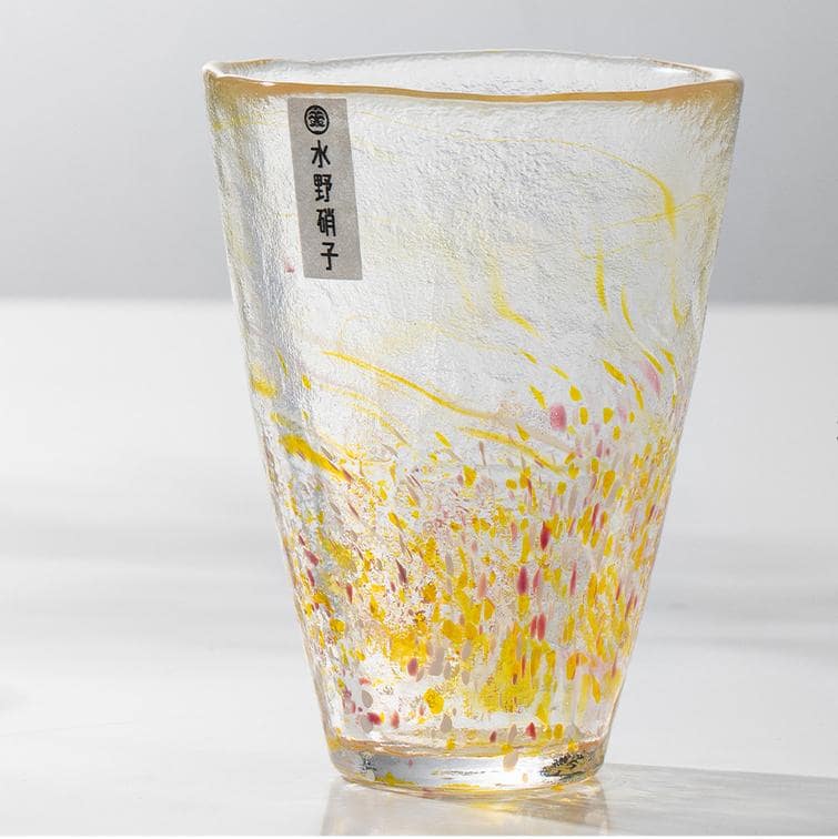 Eco-friendly artistic glass tumblers for beverages