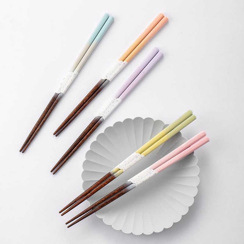 Non-slip Japanese chopsticks with aesthetic handles