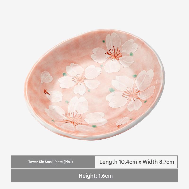 Cherry Blossom Dinnerware Set – Elegant Porcelain Tableware