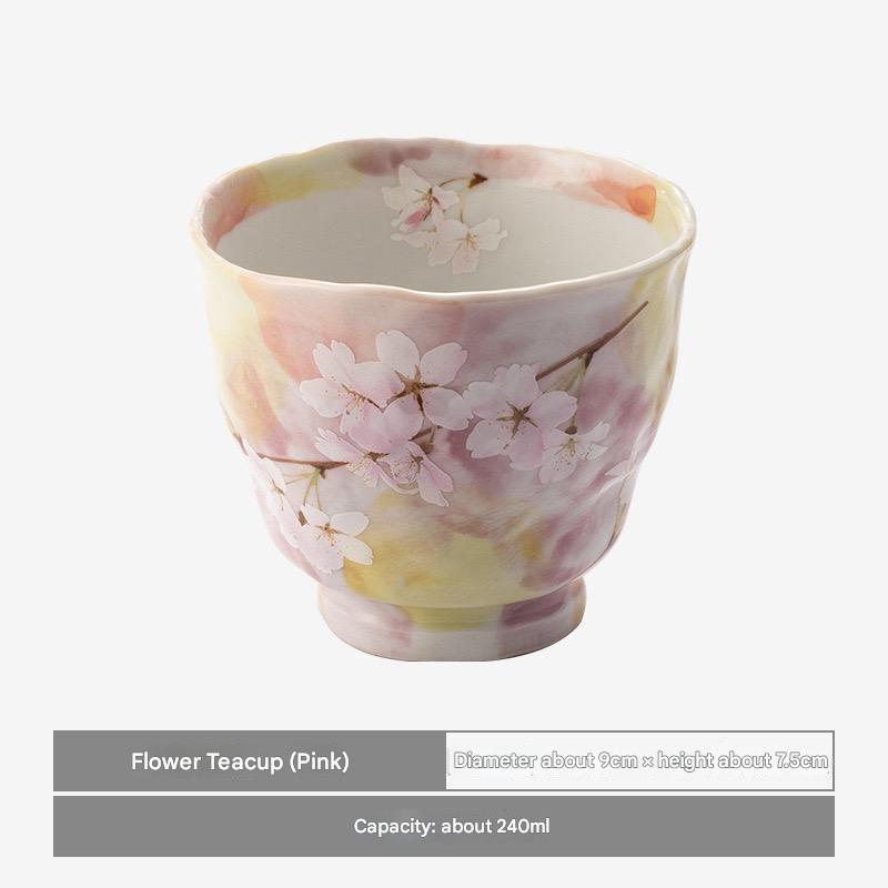 Cherry Blossom Dinnerware Set – Elegant Porcelain Tableware