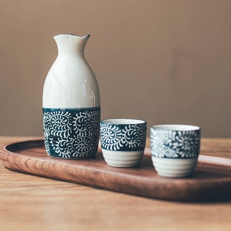 ceramic sake set